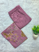 SOFT VATICAN SILK CO-ORD SETS 0592