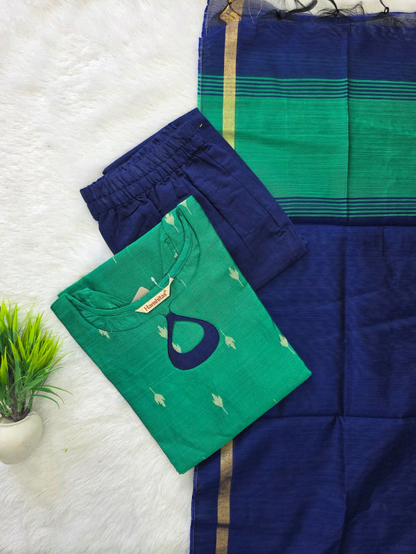 HANDLOOM PREMIUM RAW SILK SALWAR SETS 0630