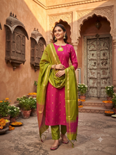 HANDLOOM PREMIUM RAW SILK SALWAR SETS 0630