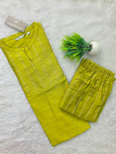 GREEN RAW SILK CO-ORD SETS 0614