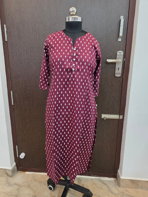 AFFORDABLE OFFICE\COLLEGE WEAR KURTIS 0454
