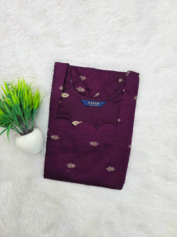RAW SILK KURTIS 0609