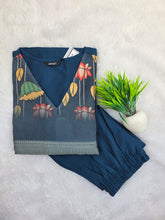 BERLIN SILK WITH ORGANZA PATCH WORK CO-ORD SETS 0532