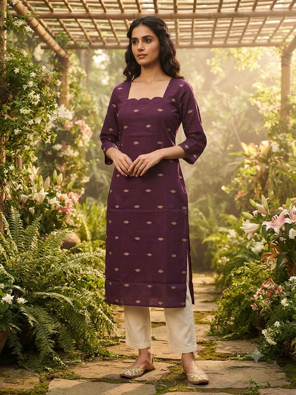 RAW SILK KURTIS 0609