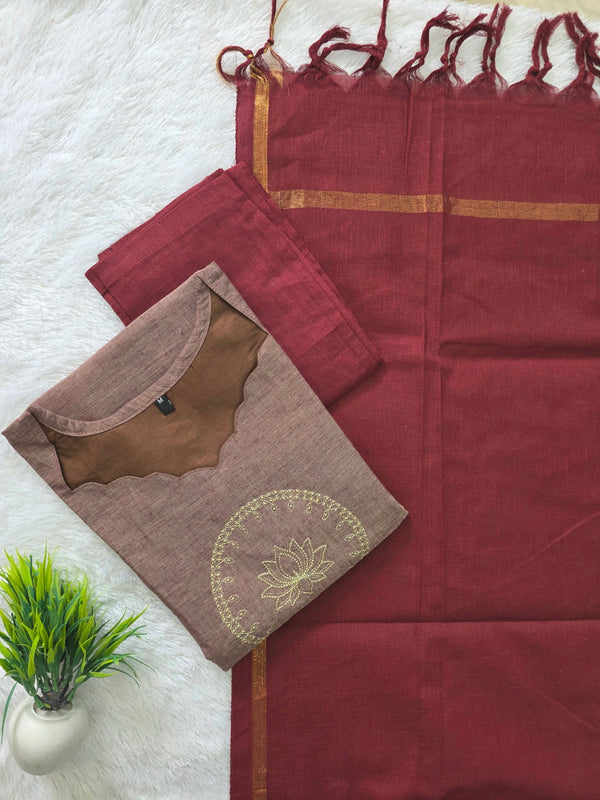MANGALGIRI COTTON LOTUS SALWAR SETS 0222