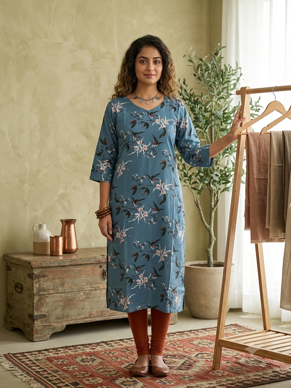 BUDGET FRIENDLY OFFICE / COLLEGE WEAR KURTIS 0580