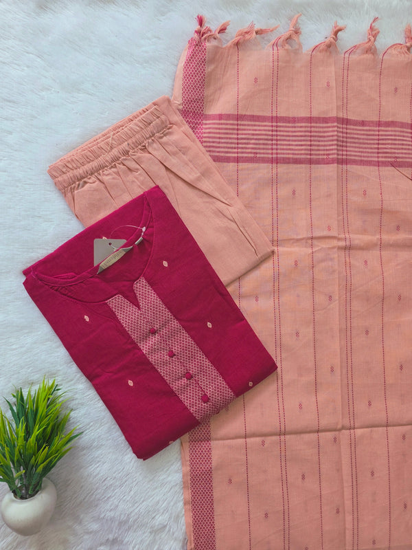 PREMIUM HANDLOOM COTTON SALWAR SETS 0333