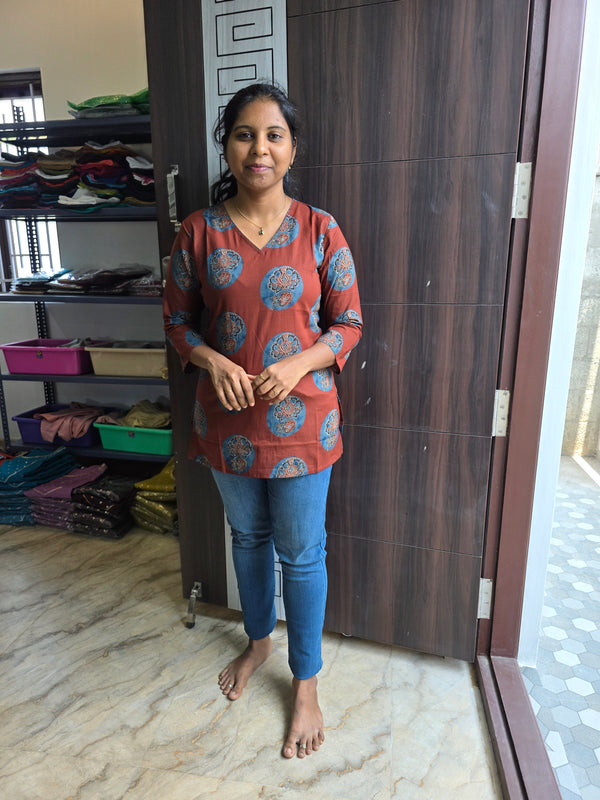 COTTON SHORT TOPS 0518