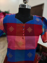 PREMIUM MULTI COLUR RAW SILK KURTIS 0514