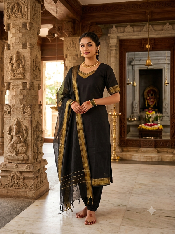 PREMIUM MANGALGIRI COTTON SALWAR SETS 0587