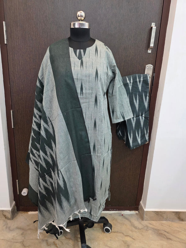 PREMIUM IKKAT COTTON SALWAR SETS 0539