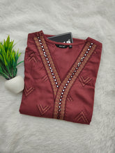 EMBROIDERY OFFICE/ COLLEGE WEAR KURTIS 0456