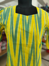 HANDLOOM IKKAT COTTON KURTIS 0469