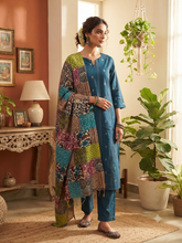 RAW SILK SALWAR SETS 0644