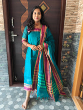 PREMIUM KANCHI COTTON KURTI + DUPATTA SET 0479