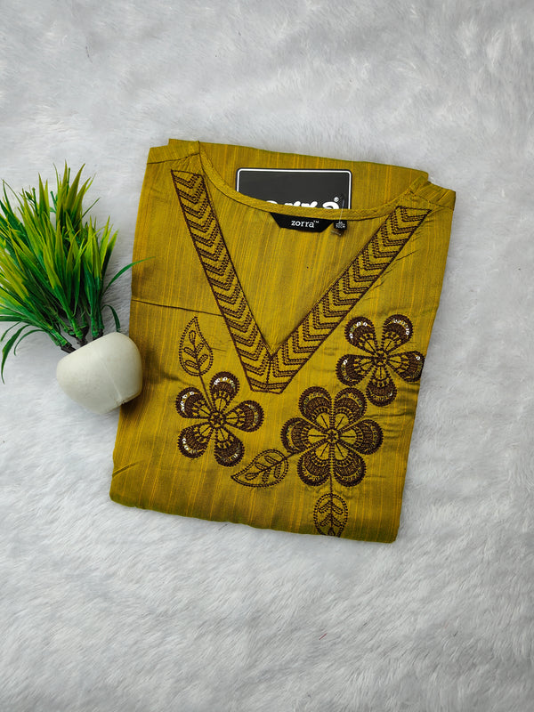 EMBROIDERY OFFICE /COLLEGE WEAR KURTIS 0456