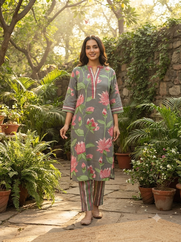 PREMIUM COTTON CO-ORD SETS 0598