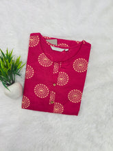 PREMIUM COTTON KURTIS RANI PINK 0642