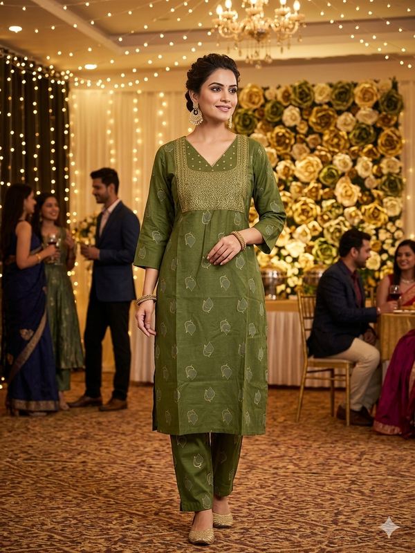 SILK COTTON CO-ORD SETS 0547