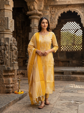 HANDLOOM IKKAT COTTON SALWAR SETS / 0111