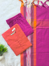HANDLOOM IKKAT COTTON SALWAR SETS / 0111