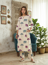 TRENDING ELEPHANT DESIGN KEYHOLE CO-ORD SETS (W) 0635