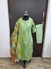 HANDLOOM IKKAT COTTON SALWAR SETS / 0111