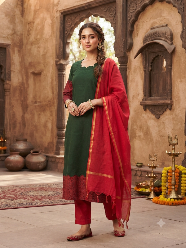 SOUTH COTTON SALWAR SETS 0608
