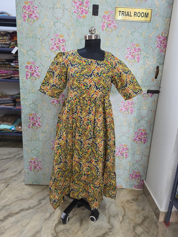 COTTON MAXI DRESS 0550