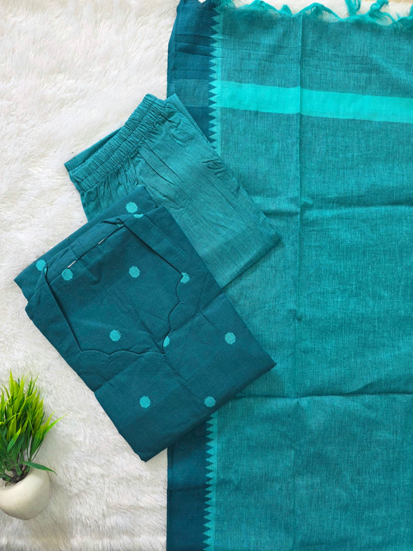 PREMIUM HANDLOOM COTTON SALWAR SETS 0444