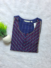 THREAD EMBROIDERY SILK COTTON KURTIS 0530