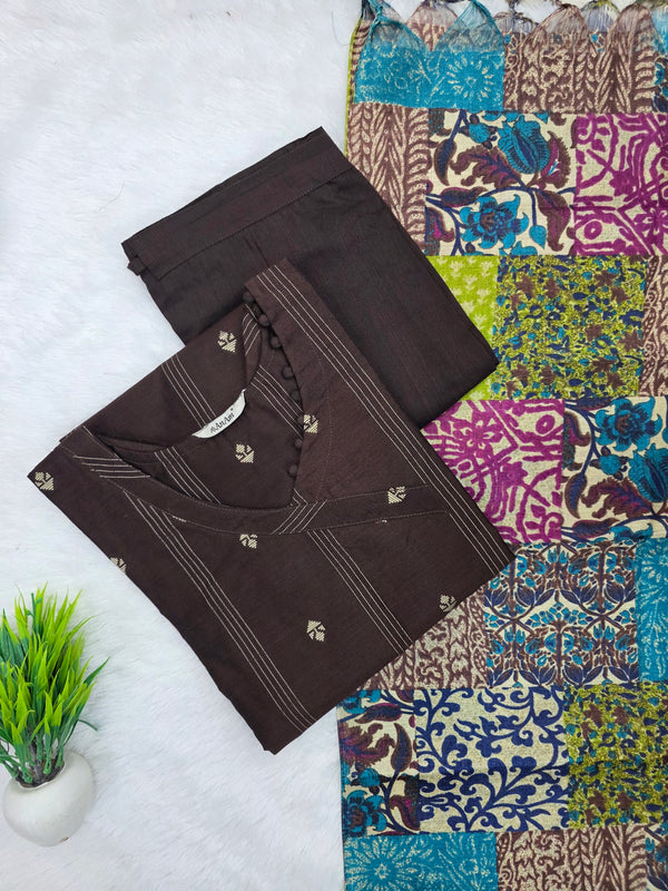 RAW SILK SALWAR SETS 0644