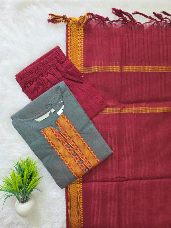 PREMIUM MANGALGIRI COTTON SALWAR SETS 0222