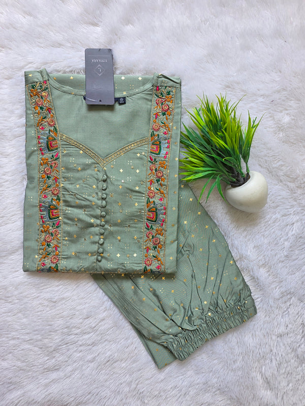 PREMIUM SOFT SILK CO-ORD SETS 0542