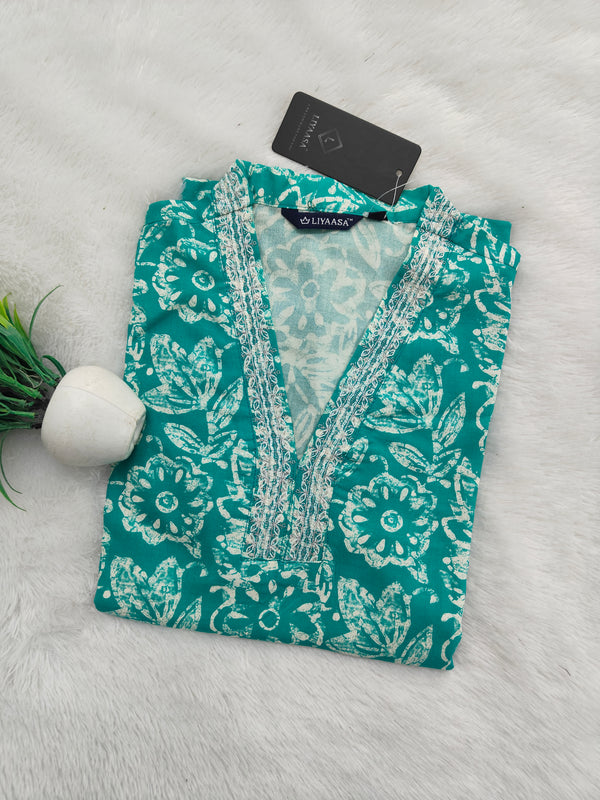 EMBROIDERY OFFICE /COLLEGE WEAR KURTIS 0456