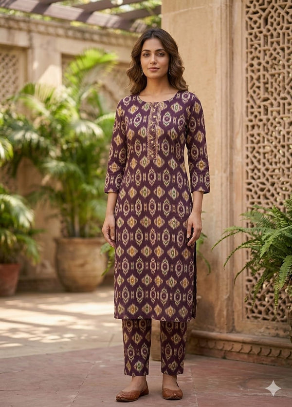 PREMIUM FLEX COTTON CO-ORD SETS 0510