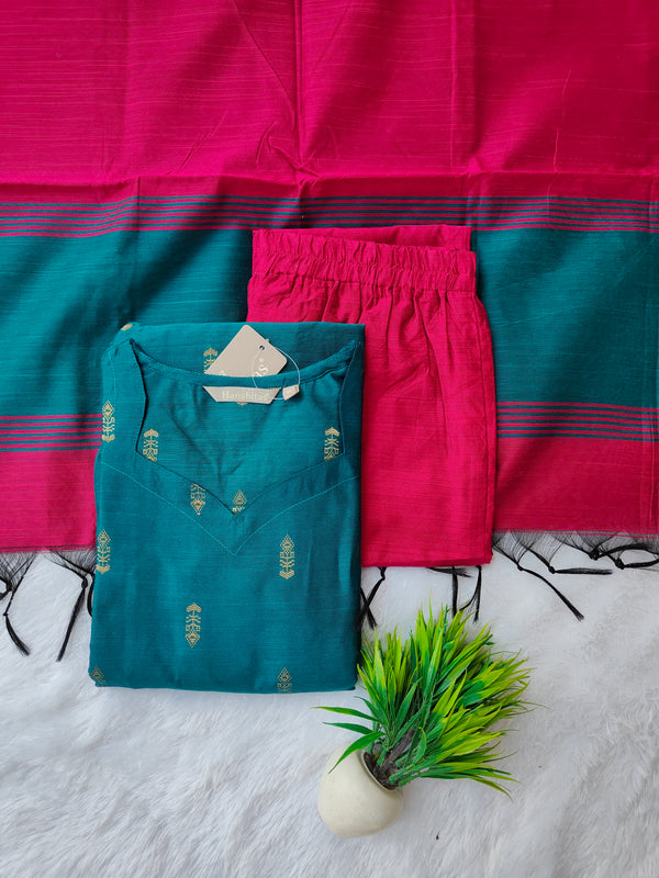 PREMIUM DUPION RAW SILK SALWAR SETS 2222