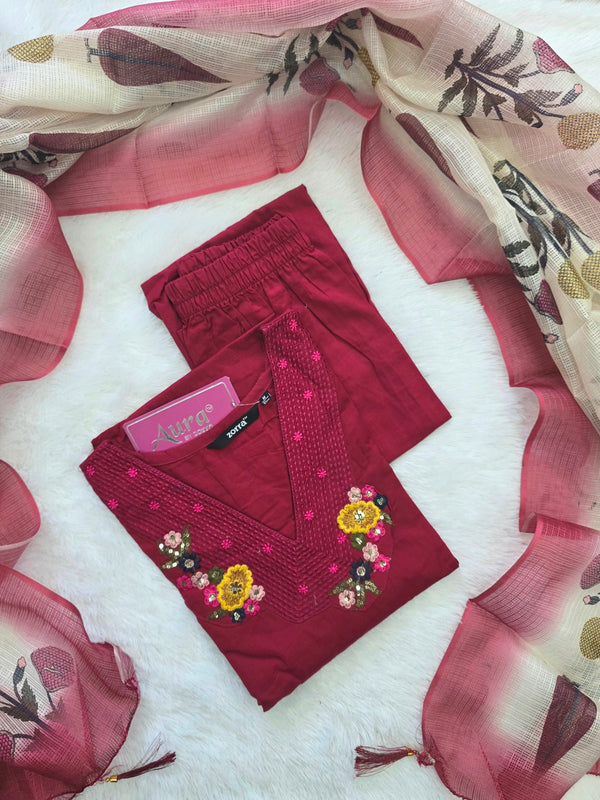 PURE COTTON SALWAR SETS 0632