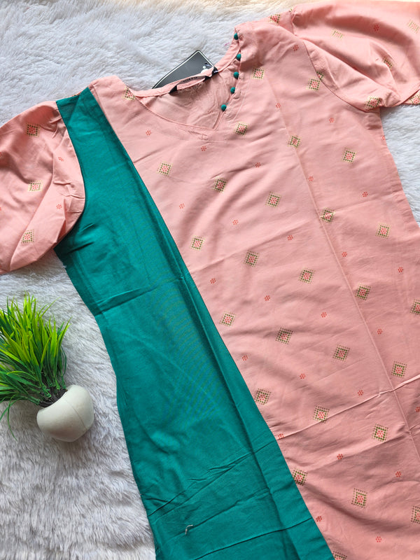 DUAL COMBO SILK KURTIS 0525