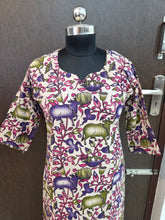 HAND CRAFTED PREMIUM KALAMKARI KURTIS 0482