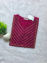 THREAD EMBROIDERY SILK COTTON KURTIS 0530