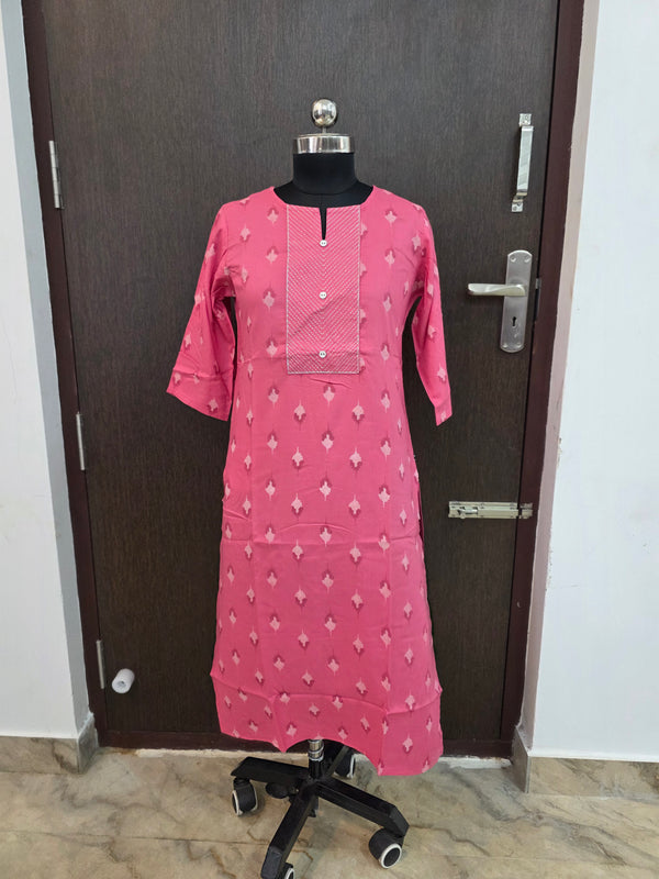 RAYON OFFICE /COLLEGE WEAR KURTIS 0563