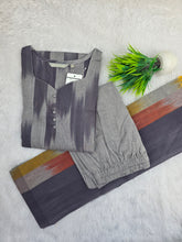 GREY PREMIUM HANDLOOM IKKAT COTTON SALWAR SETS 0539