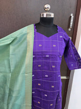 PREMIUM RAW SILK KURTI WITH KALAMKARI DUPPATTA 0509