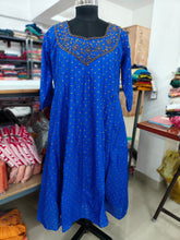 GRAND PARTY WEAR PANEL CUT ANARKALI KURTI 0501