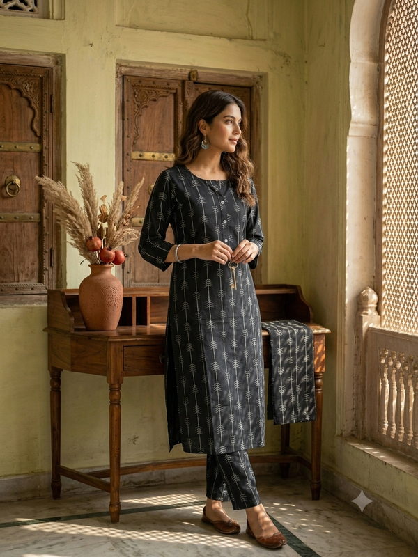 BLACK BUDGET FRIENDLY CO-ORD SETS 2200