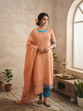 TRADITIONAL HANDLOOM SILK SALWAR SETS 0611