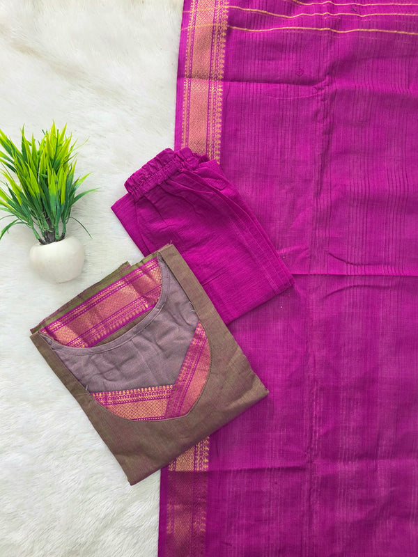 PREMIUM MANGALGIRI COTTON SALWAR SETS 0587