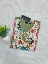 KALAMKARI THEMED BERLIN SILK KURTIS 0615