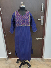 THREAD EMBROIDERY SILK COTTON KURTIS 0530